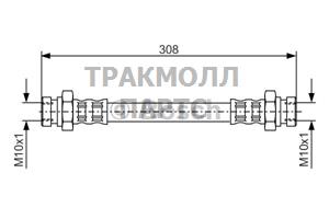 ТОРМОЗНОЙ ШЛАНГ - 1987476964