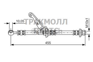 ТОРМОЗНОЙ ШЛАНГ - 1987476973