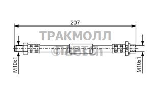 ШЛАНГ ТОРМОЗНОЙ - 1987476974