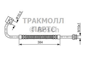 ТОРМОЗНОЙ ШЛАНГ - 1987476983