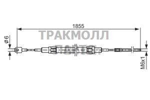 ТОРМОЗНОЙ ТРОС - 1987477074