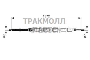 ТОРМОЗНОЙ ТРОС - 1987477144