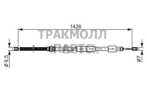 ТОРМОЗНОЙ ТРОС - 1987477146