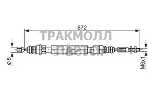 ТОРМОЗНОЙ ТРОС - 1987477149