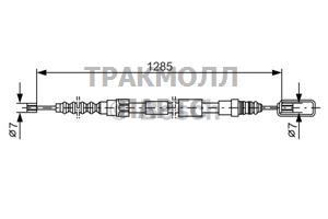 ТОРМОЗНОЙ ТРОС - 1987477155