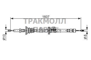 ТОРМОЗНОЙ ТРОС - 1987477358