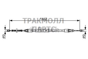 ТОРМОЗНОЙ ТРОС - 1987477442