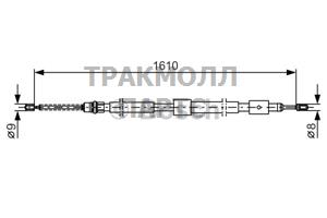 ТОРМОЗНОЙ ТРОС - 1987477446