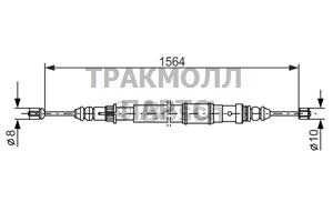 ТОРМОЗНОЙ ТРОС - 1987477471