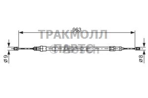 ТОРМОЗНОЙ ТРОС - 1987477489