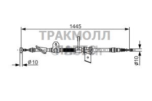 ТОРМОЗНОЙ ТРОС - 1987477624