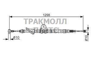 ТОРМОЗНОЙ ТРОС - 1987477726