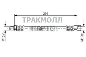 ШЛАНГ ТОРМОЗНОЙ - 1987481015