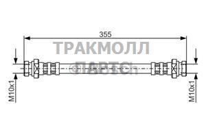 ТОРМОЗНОЙ ШЛАНГ - 1987481031