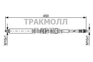 ТОРМОЗНОЙ ШЛАНГ - 1987481051