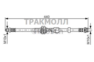 ТОРМОЗНОЙ ШЛАНГ - 1987481059