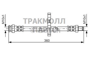 ТОРМОЗНОЙ ШЛАНГ - 1987481061