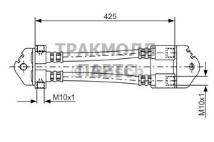 ТОРМОЗНОЙ ШЛАНГ - 1987481073