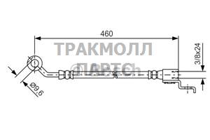 ТОРМОЗНОЙ ШЛАНГ - 1987481083