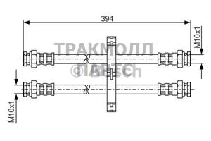 ТОРМОЗНОЙ ШЛАНГ - 1987481118