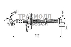ТОРМОЗНОЙ ШЛАНГ - 1987481126