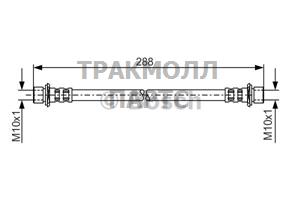 ШЛАНГ ТОРМОЗНОЙ - 1987481129