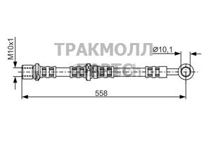 ТОРМОЗНОЙ ШЛАНГ - 1987481137