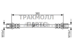 ТОРМОЗНОЙ ШЛАНГ - 1987481138