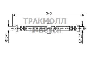 ТОРМОЗНОЙ ШЛАНГ - 1987481168