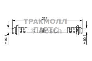 ТОРМОЗНОЙ ШЛАНГ - 1987481178