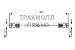 ТОРМОЗНОЙ ШЛАНГ - 1987481194