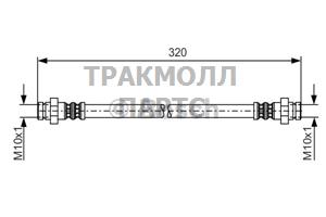 ТОРМОЗНОЙ ШЛАНГ - 1987481196