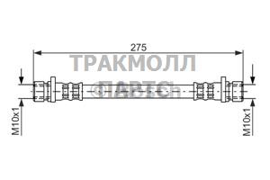 ТОРМОЗНОЙ ШЛАНГ - 1987481210