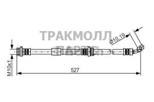 ТОРМОЗНОЙ ШЛАНГ - 1987481226