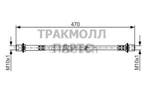 ТОРМОЗНОЙ ШЛАНГ - 1987481349