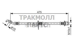 ТОРМОЗНОЙ ШЛАНГ - 1987481356