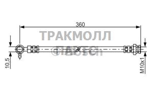 ТОРМОЗНОЙ ШЛАНГ - 1987481357