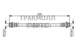 ТОРМОЗНОЙ ШЛАНГ - 1987481387