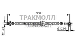 ШЛАНГ ТОРМОЗНОЙ - 1987481388