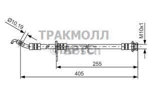 ТОРМОЗНОЙ ШЛАНГ - 1987481403