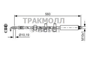 ТОРМОЗНОЙ ШЛАНГ - 1987481406