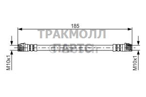 ТОРМОЗНОЙ ШЛАНГ - 1987481437