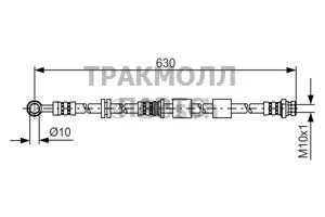 ТОРМОЗНОЙ ШЛАНГ - 1987481438