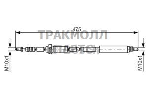 ТОРМОЗНОЙ ШЛАНГ - 1987481449