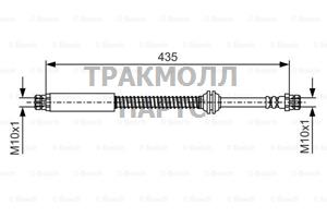 ШЛАНГ ТОРМОЗНОЙ - 1987481459