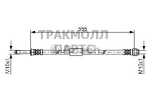 ТОРМОЗНОЙ ШЛАНГ - 1987481461