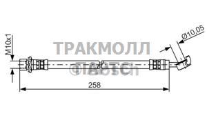 ТОРМОЗНОЙ ШЛАНГ - 1987481467