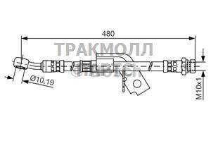 ТОРМОЗНОЙ ШЛАНГ - 1987481475