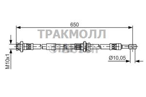 ТОРМОЗНОЙ ШЛАНГ - 1987481476