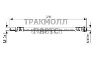 ШЛАНГ ТОРМОЗНОЙ - 1987481488